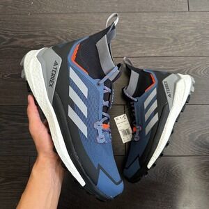 adidas TERREX Free Hiker 2.0 Wonder Steel Grey Hiking Shoes NWT Men's Size 14
